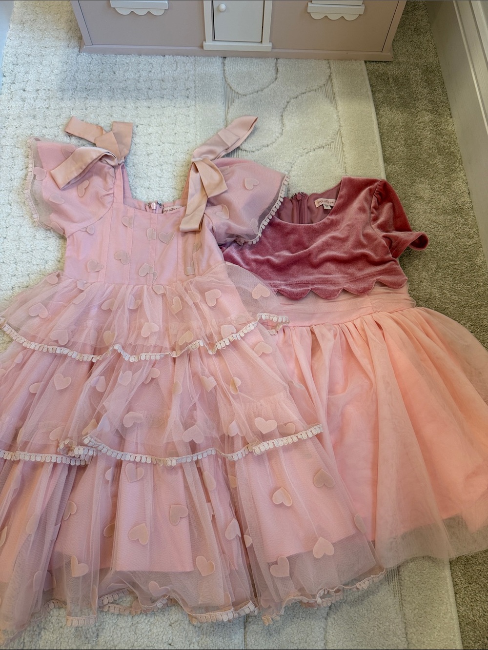 Ivy City Co set of two pink dresses